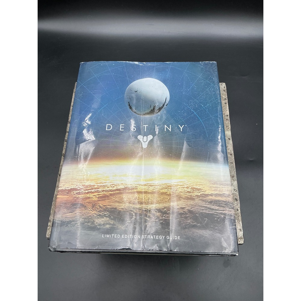 Destiny Limited Edition Strategy Guide Hardcover Book Bungie Art Dust Jacket